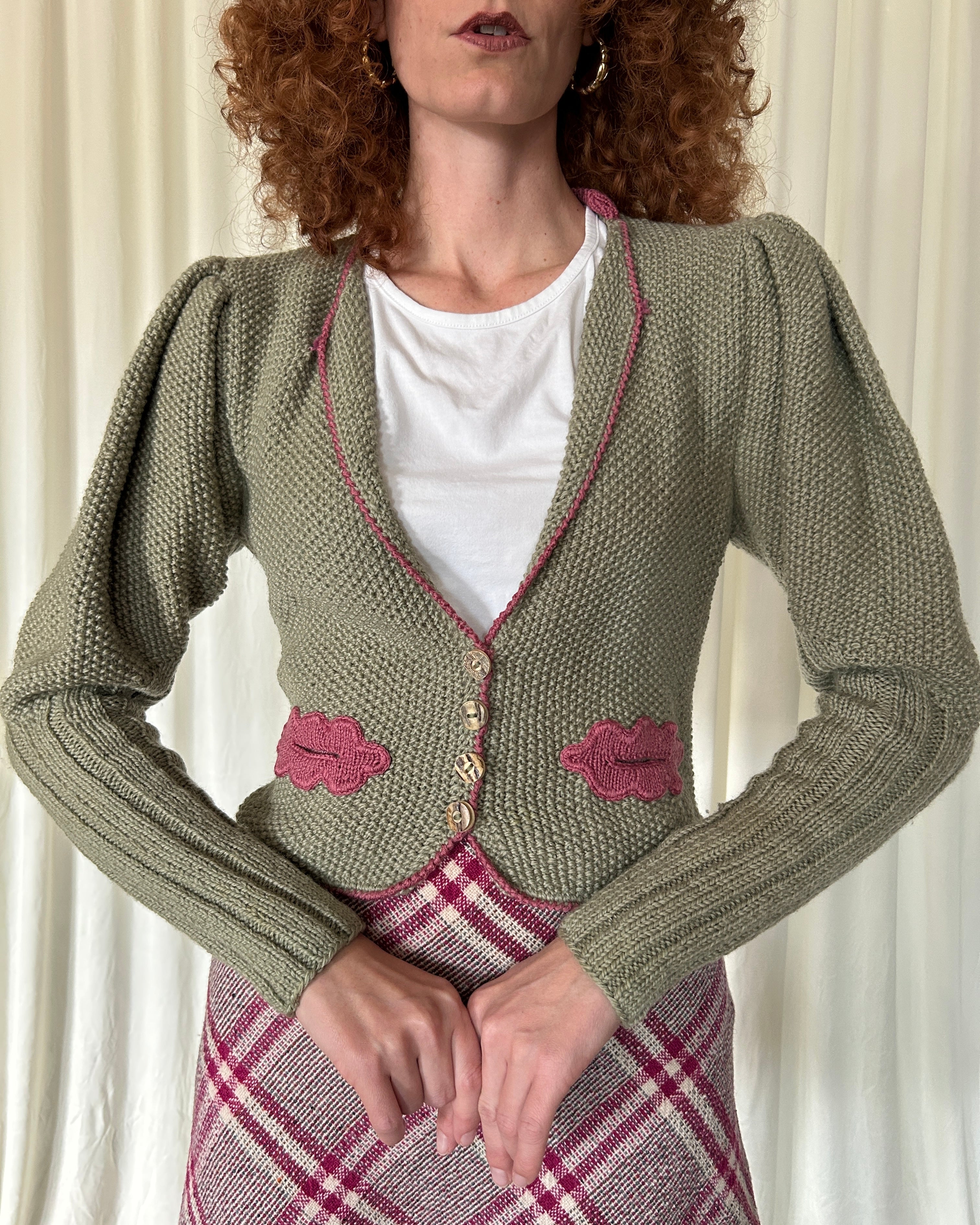 Cardigan romantico